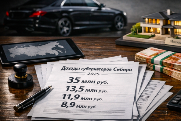 35 млн у Травникова, Mercedes Хоценко и дом в Москве Котюкова: раскрыты данные о доходах губернаторов Сибири