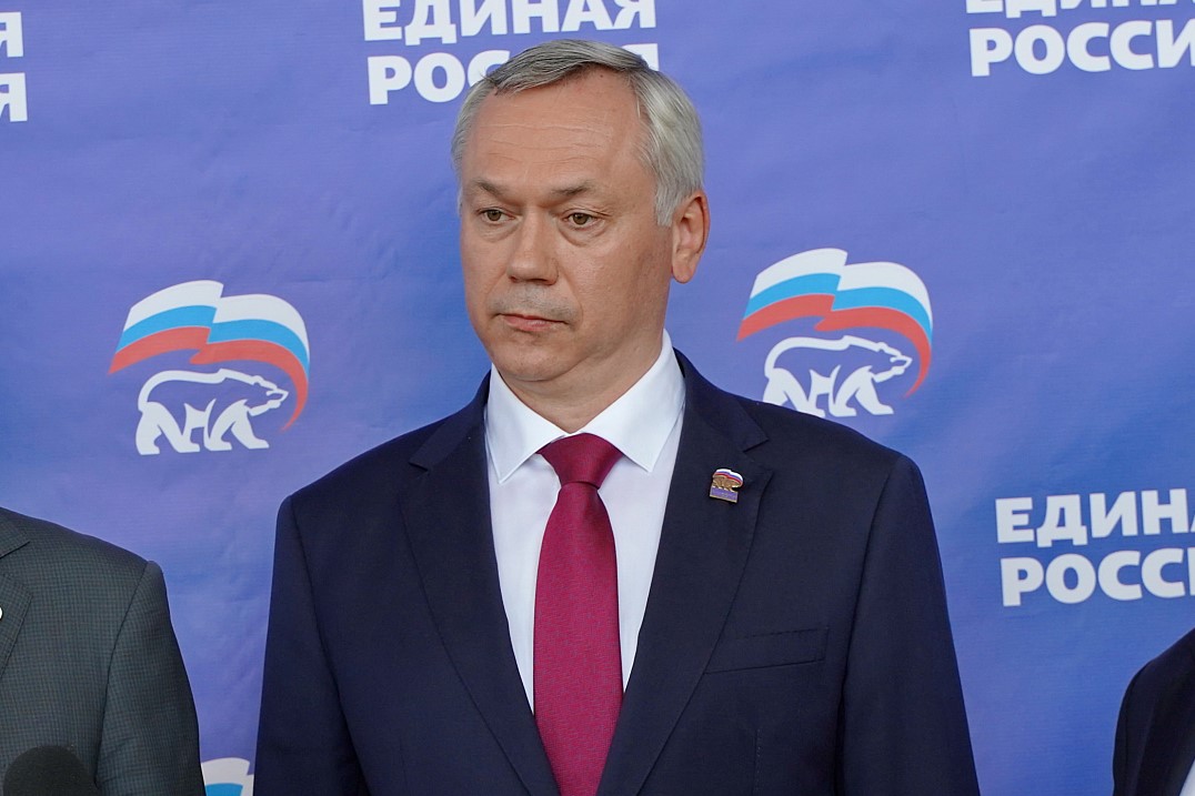 Андрей Травников возглавил список кандидатов «Единой России» в депутаты Госдумы от Новосибирской области